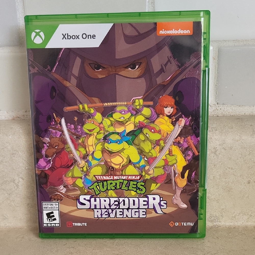 Nickelodeon Green Teenage Mutant Ninja Turtles Video Game